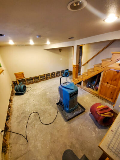 basement-drying-after-a-water-loss
